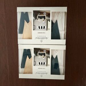 NEW Hearth & Hand with Magnolia Flag Bunting Banner 12’ set of 2